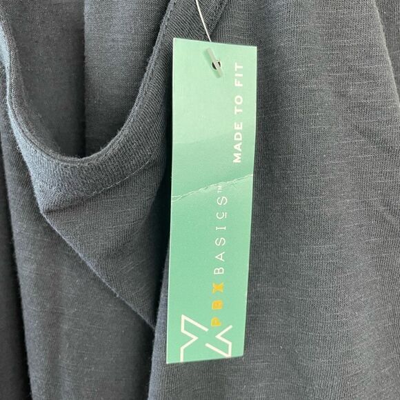 NWT PBX Black Long Sleeve T-Shirt Size M - Picture 5 of 7